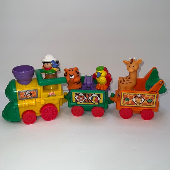 Fisher Price little People Musical Zoo Train - Picture 1 of 9